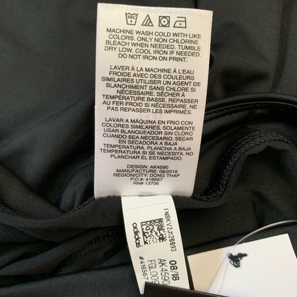 50% off bundles!  adidas black leggings - Picture 4 of 5